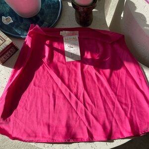 KORAL BOUTIQUE- Hot Pink Skirt
